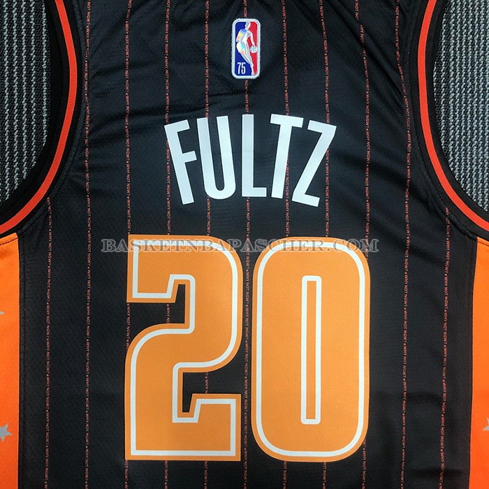 Maillot Orlando Magic Markelle Fultz NO 20 Ville 2021-22 Marron